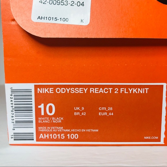 NIKE ODYSSEY REACT 2 FLYKNIT - Picture 12 of 14